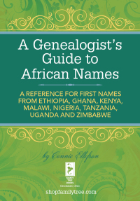 Cover image: A Genealogist's Guide to African Names 9781440330988