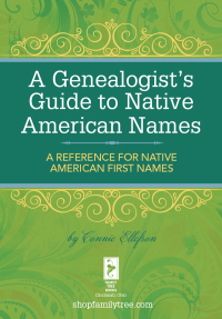 Cover image: A Genealogist's Guide to Native American Names 9781440331107