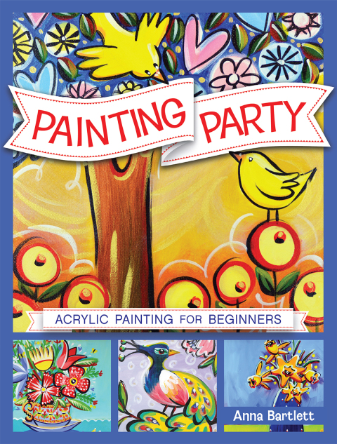 Painting Party: Acrylic Painting for Beginners - FULL INSTANT DOWNLOAD | PDF DOCX EPUB