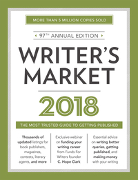 Omslagafbeelding: Writer's Market 2018 97th edition 9781440352638
