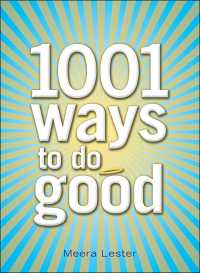 Cover image: 1001 Ways to Do Good 9781598694741