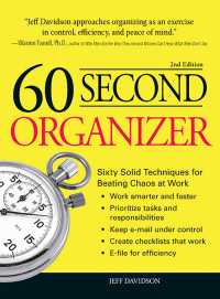 Cover image: 60 Second Organizer 2nd edition 9781598698442