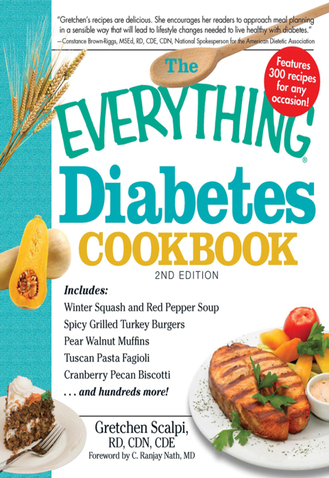 The Everything Diabetes Cookbook, 2nd Edition - FULL INSTANT DOWNLOAD | PDF DOCX EPUB