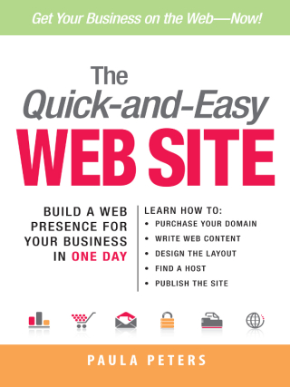 Cover image: The Quick-and-Easy Web Site 9781598696462