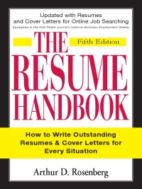 Cover image: The Resume Handbook 5th edition 9781598694598