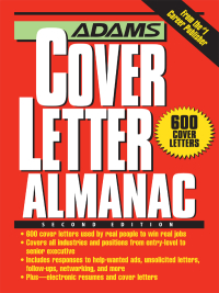 Cover image: Adams Cover Letter Almanac 2nd edition 9781593376000