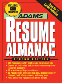 Cover image: Adams Resume Almanac 2nd edition 9781593372910