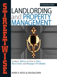 Cover image: Streetwise Landlording & Property Management 9781580627665