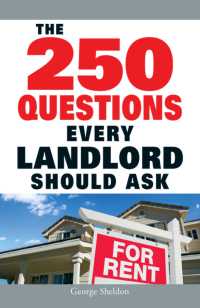 Cover image: The 250 Questions Every Landlord Should Ask 9781598698329