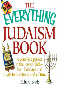 Cover image: The Everything Judaism Book 9781580627283