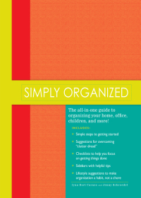 Cover image: Simply Organized 9781440511080