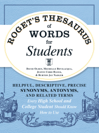 Cover image: Roget's Thesaurus of Words for Students 9781440573088