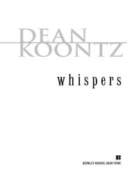 Cover image: Whispers 9780425209929