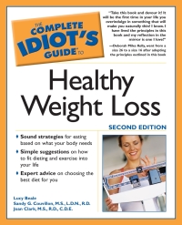 Cover image: The Complete Idiot's Guide to Healthy Weight Loss, 2e 9781592574490