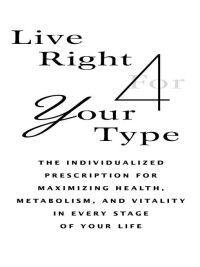Cover image: Live Right 4 Your Type 9780399146732