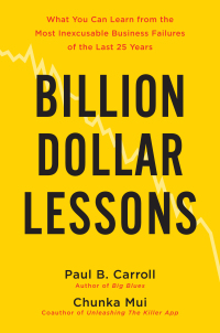 Cover image: Billion Dollar Lessons 9781591842194