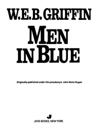 Cover image: Men in Blue 9780515097504