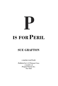 Cover image: P Is for Peril 9780399147197