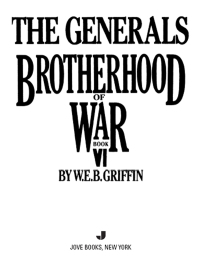 Cover image: The Generals 9780515084559