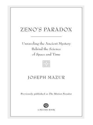 Cover image: Zeno's Paradox 9780452289178