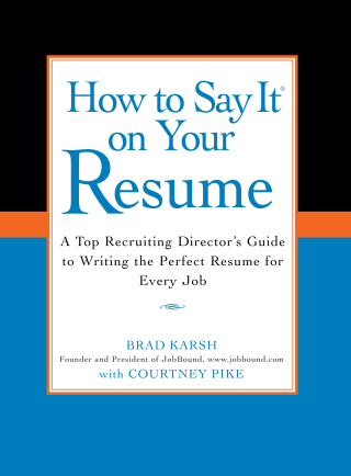 Cover image: How to Say It on Your Resume 9780735204348