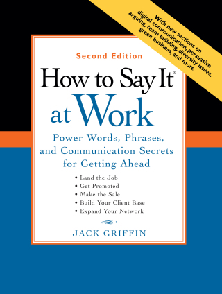 Cover image: How to Say It® at Work 9780735204300