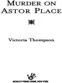 Cover image: Murder on Astor Place 9780425168967