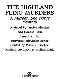 Cover image: Murder, She Wrote: Highland Fling Murders 9780451188519