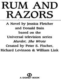 Cover image: Murder, She Wrote: Rum and Razors 9780451183835