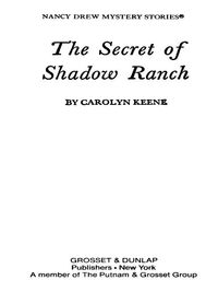 Cover image: Nancy Drew 05: The Secret of Shadow Ranch 9780448095059