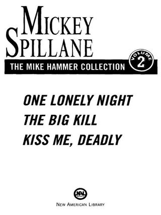 Cover image: The Mike Hammer Collection, Volume II 9780451204257