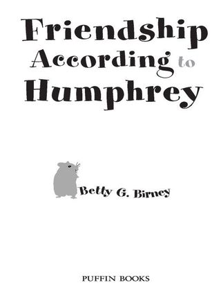 Cover image: Friendship According to Humphrey 9780142406335