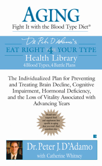 Cover image: Aging: Fight it with the Blood Type Diet 9780425213414
