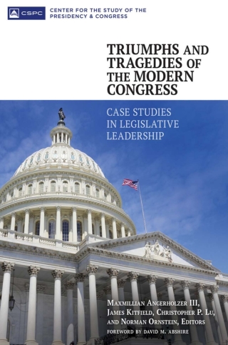 Imagen de portada: Triumphs and Tragedies of the Modern Congress: Case Studies in Legislative Leadership 9781440831997