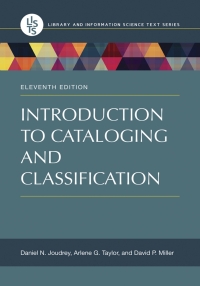 Titelbild: Introduction to Cataloging and Classification 11th edition 9781598848571
