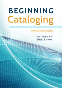 Imagen de portada: Beginning Cataloging 2nd edition 9781440838446