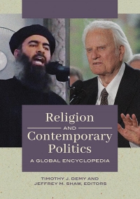 Imagen de portada: Religion and Contemporary Politics [2 volumes] 1st edition 9781440839320
