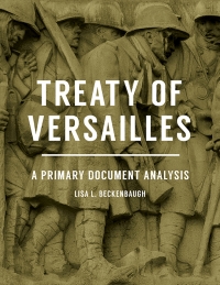 Imagen de portada: Treaty of Versailles 1st edition 9781440859090