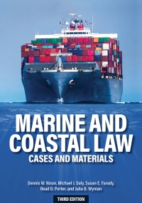 صورة الغلاف: Marine and Coastal Law 3rd edition 9781440877391