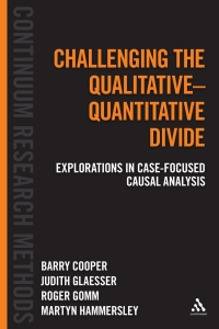 Titelbild: Challenging the Qualitative-Quantitative Divide 1st edition 9781441114396