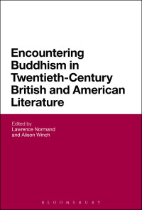 Cover image: Encountering Buddhism in Twentieth-Century British and American Literature 1st edition 9781474232852