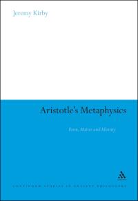 Cover image: Aristotle's Metaphysics 1st edition 9781441154613