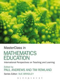 Imagen de portada: MasterClass in Mathematics Education 1st edition 9781441172358