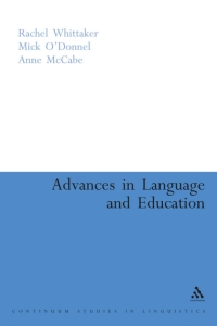 Imagen de portada: Advances in Language and Education 1st edition 9780826433190