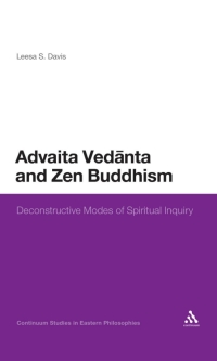 Cover image: Advaita Vedanta and Zen Buddhism 1st edition 9781441121097
