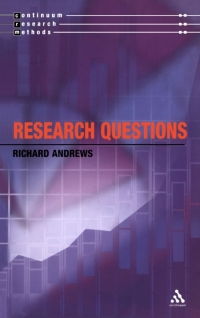 Titelbild: Research Questions 1st edition 9780826464767