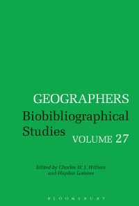Cover image: Geographers 1st edition 9781441180117