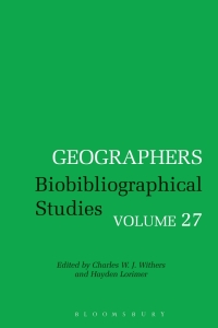 Omslagafbeelding: Geographers 1st edition 9781441180117