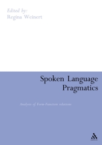 表紙画像: Spoken Language Pragmatics 1st edition 9780826493316