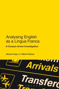 Imagen de portada: Analysing English as a Lingua Franca 1st edition 9781441137258